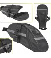 TORBA SAKWA ROWEROWA TYLNA POD SIODEŁKO 210x90x95mm KOMPAKTOWA POJEMNA