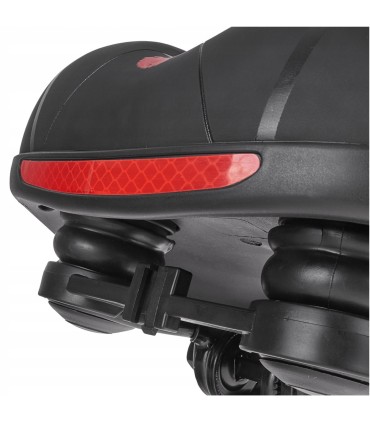 Siodełko rowerowe piankowe z odblaskiem