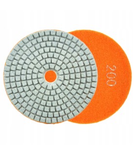Tarcza polerska do szlifowania gresu na mokro 100mm GR200