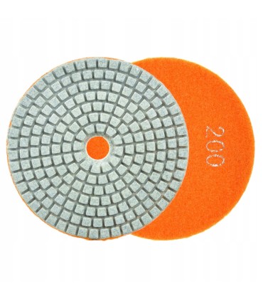 Tarcza polerska do szlifowania gresu na mokro 100mm GR200