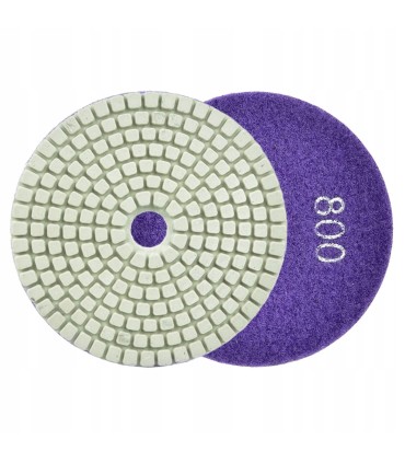 Tarcza polerska do szlifowania gresu na mokro 100mm GR800