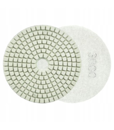 Tarcza polerska do szlifowania gresu na mokro 100mm GR3000