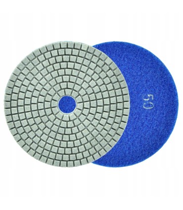 Tarcza polerska do szlifowania gresu na mokro 125mm GR50