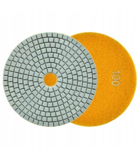Tarcza polerska do szlifowania gresu na mokro 125mm GR100