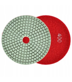 Tarcza polerska do szlifowania gresu na mokro 125mm GR400