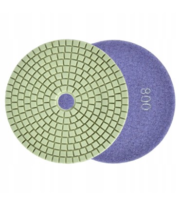 Tarcza polerska do szlifowania gresu na mokro 125mm GR800