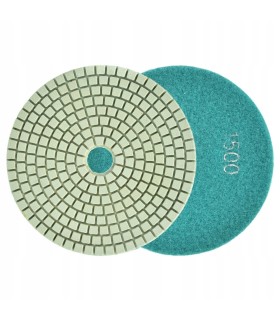 Tarcza polerska do szlifowania gresu na mokro 125mm GR1500