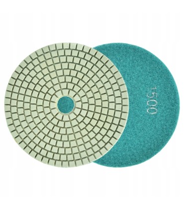 Tarcza polerska do szlifowania gresu na mokro 125mm GR1500