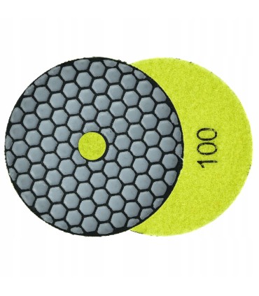 Tarcza polerska do szlifowania gresu na sucho 100mm GR100