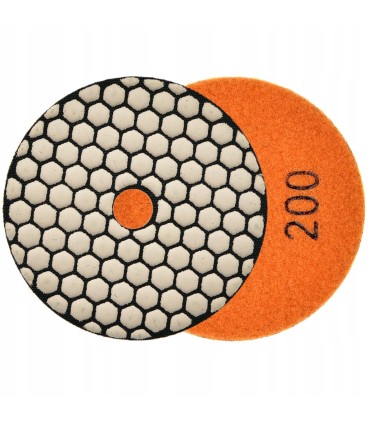 Tarcza polerska do szlifowania gresu na sucho 100mm GR200