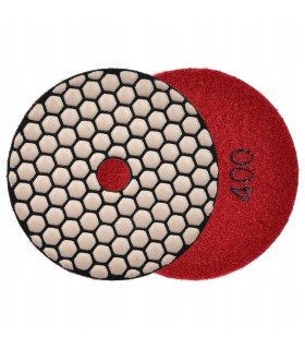 Tarcza polerska do szlifowania gresu na sucho 100mm GR400