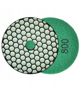 Tarcza polerska do szlifowania gresu na sucho 100mm GR800