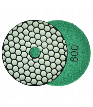 Tarcza polerska do szlifowania gresu na sucho 100mm GR800
