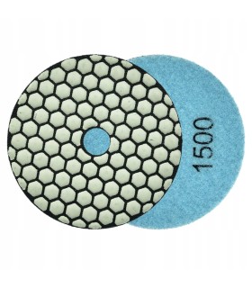 Tarcza polerska do szlifowania gresu na sucho 100mm GR1500