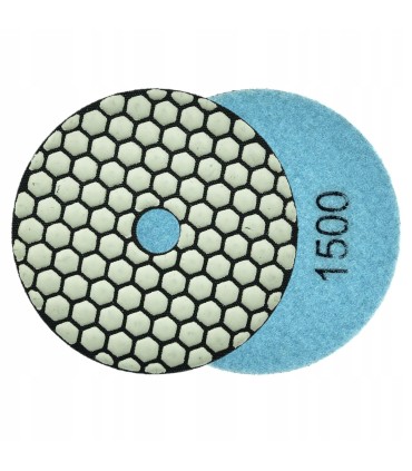 Tarcza polerska do szlifowania gresu na sucho 100mm GR1500