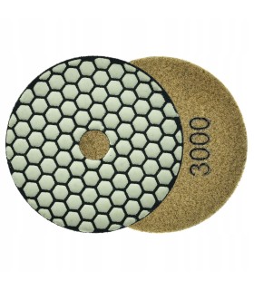 Tarcza polerska do szlifowania gresu na sucho 100mm GR3000