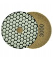 TARCZA GR3000 POLERSKA DO SZLIFOWANIA GRESU GRANITU MARMURU NA SUCHO 100MM