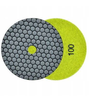 Tarcza polerska do szlifowania gresu na sucho 125mm GR100