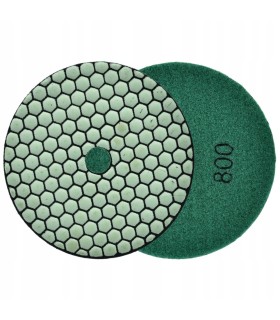 Tarcza polerska do szlifowania gresu na sucho 125mm GR800