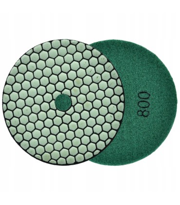 Tarcza polerska do szlifowania gresu na sucho 125mm GR800