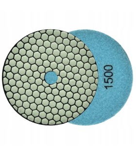 Tarcza polerska do szlifowania gresu na sucho 125mm GR1500