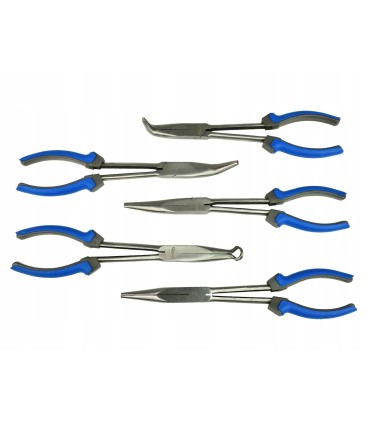 Zestaw szczypiec długich 280mm 5el.