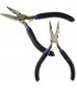 Szczypce precyzyjne płaskie 115mm