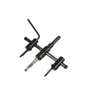 Otwornica nastawna 30-120 mm do płyt gipsowych, drewna