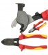 Szczypce izolowane do cięcia przewodów 160mm VDE