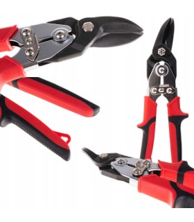 Nożyce do cięcia blachy lewe 250mm CrV