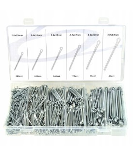 Zestaw zawleczek-przetyczek 1000szt