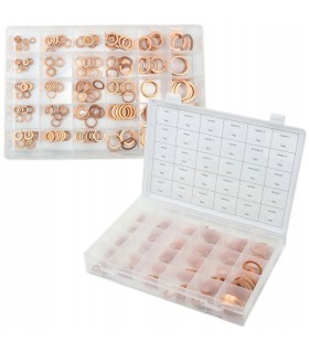 Zestaw podkładek miedzianych 300szt