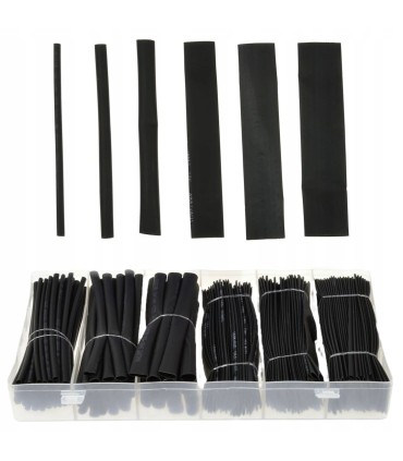 Zestaw koszulek termokurczliwych 196szt