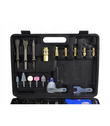 Zestaw narzędzi pneumatycznych i kluczy 33el. 