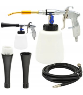 Pistolet do prania tapicerki z metalową dyszą