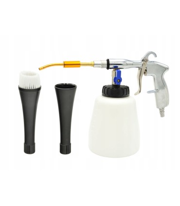 Pistolet do prania tapicerki z metalową dyszą