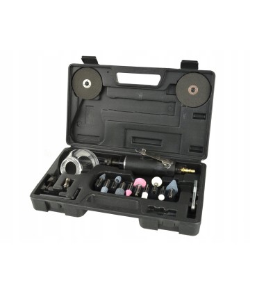 Szlifierka pneumatyczna trzpieniowa 75mm z akcesoriami