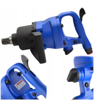 Klucz pneumatyczny udarowy 1" mocny krótki 