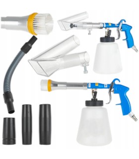 Pistolet do prania tapicerki z adapterami - odkurzacz