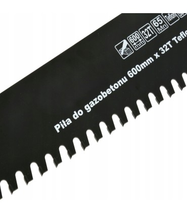 Piła do gazobetonu 600mm 32/32T PTFE 65Mn 