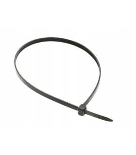 Opaski zaciskowe nylonowe czarne 180x3.6mm UV 100szt.