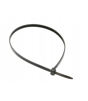 Opaski zaciskowe nylonowe czarne 200x4.8mm UV 100szt.