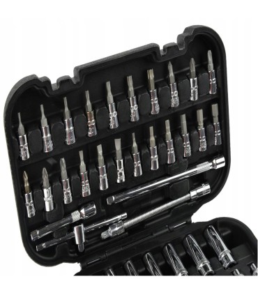 Zestaw kluczy nasadowych torx 1/4" 56el.