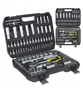 Kpl. kluczy nas. 108el. 1/4" & 1/2"