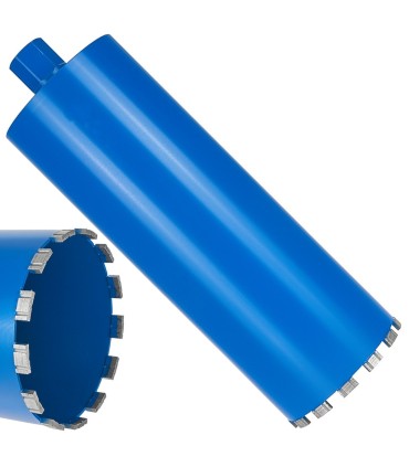 Wiertło diamentowe koronowe do wiertnicy na sucho i mokro 202x10x450mm 17T 1.1/4"