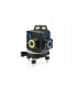 Laser samopoziomujący 3D 360 12x zielone linie 