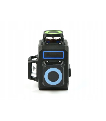 Laser samopoziomujący 3D 360 12x zielone linie 