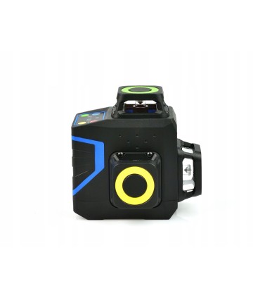 Laser samopoziomujący 3D 360 12x zielone linie 