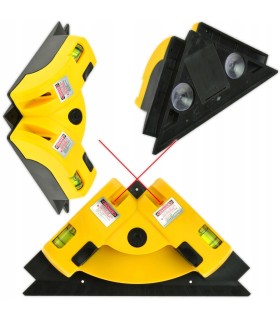 Poziomica laserowa do płytek 2 linie