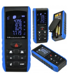 Dalmierz laserowy 60m LCD HD